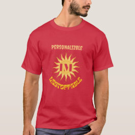 Camiseta Sunburst Empoderado 'I Am Unstopable' Motivational