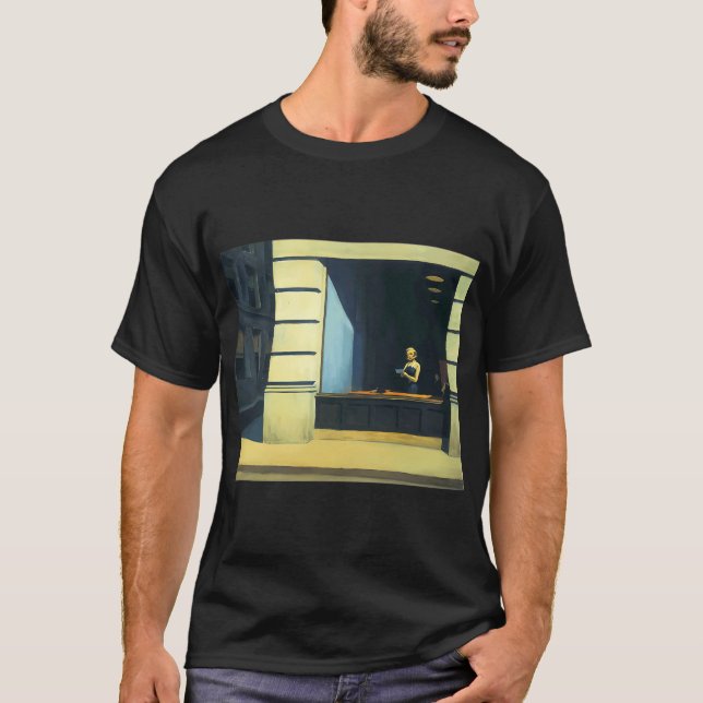 Camiseta Sunday Edward Hopper (Frente)