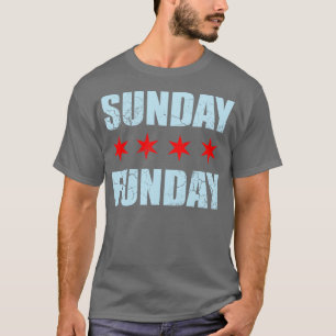 Camiseta Sunday Funday Chicago Flag