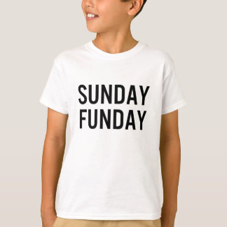 Camiseta Sunday Funday Kids Unisex