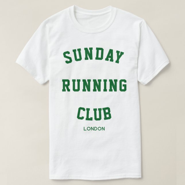 Camiseta Sunday Running Club Matching Group (Frente do Design)