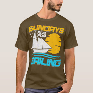 Camiseta Sundays Are For Sailing