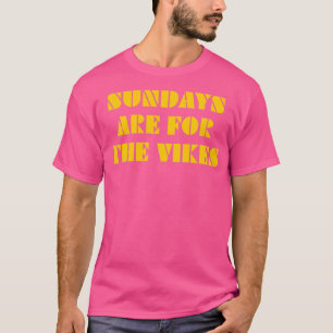 Camiseta Sundays are for the Vikes 4