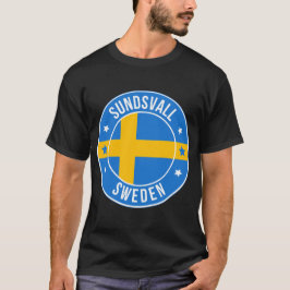 Camiseta Sundsvall, Sweden City T-Shirt