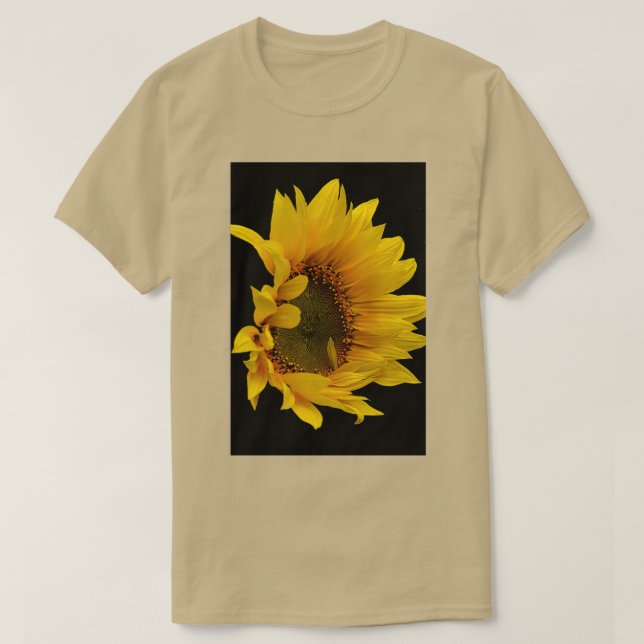 Camiseta sunflower (Frente do Design)