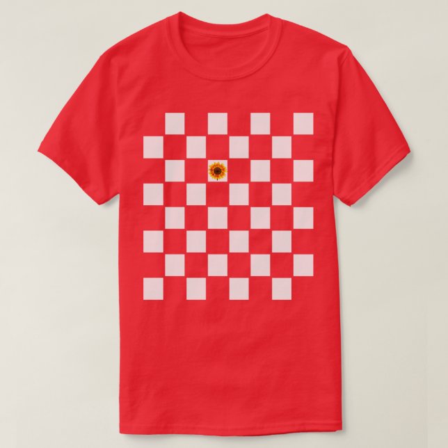 Camiseta Sunflower Checked Ska Music Punk (Frente do Design)