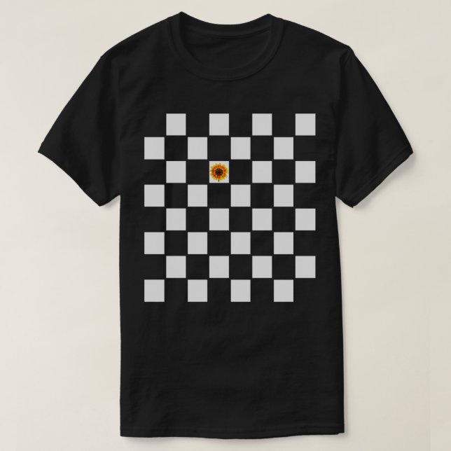 Camiseta Sunflower Checked Ska Music Punk (Frente do Design)