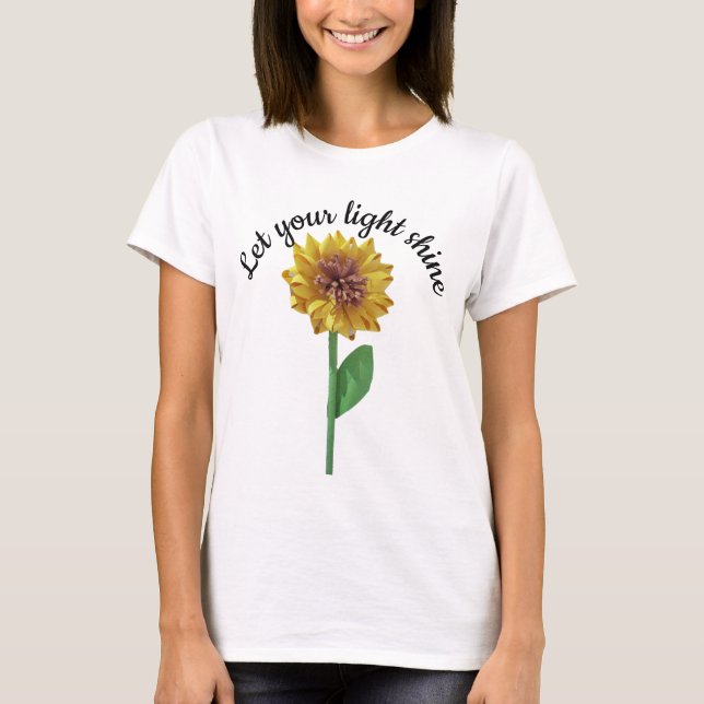 Camiseta Sunflower christian (Frente)