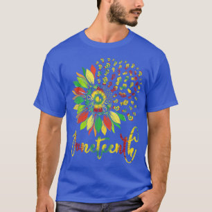 Camiseta Sunflower Fist Jundécimo História Negra Africana A