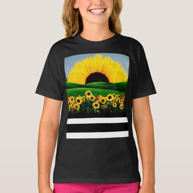 CAMISETA SUNFLOWER HILL (Frente)