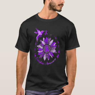 Camiseta Sunflower Hummingbird Puro Fita Sobredosagem Warri