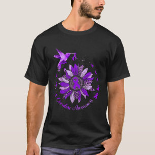 Camiseta Sunflower Hummingbird Puro Fita Sobredosagem Warri