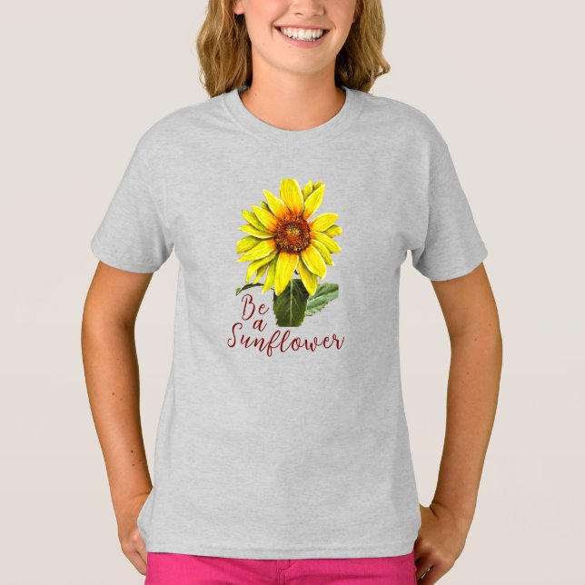 Camiseta Sunflower Kids T-Shirt (Frente)