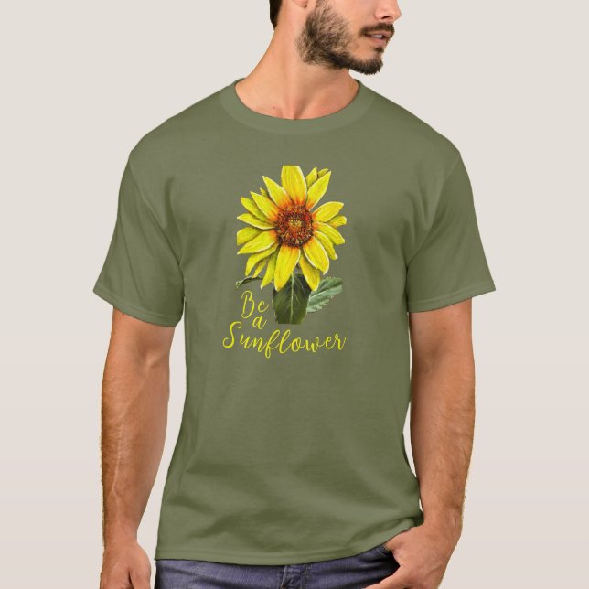 Camiseta Sunflower Men's T-Shirt (Frente)