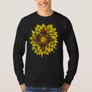 Camiseta Sunflower New Mexico Flag