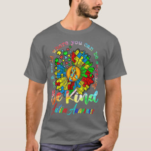Camiseta Sunflower Retro In A World Where You Can Be Anythi