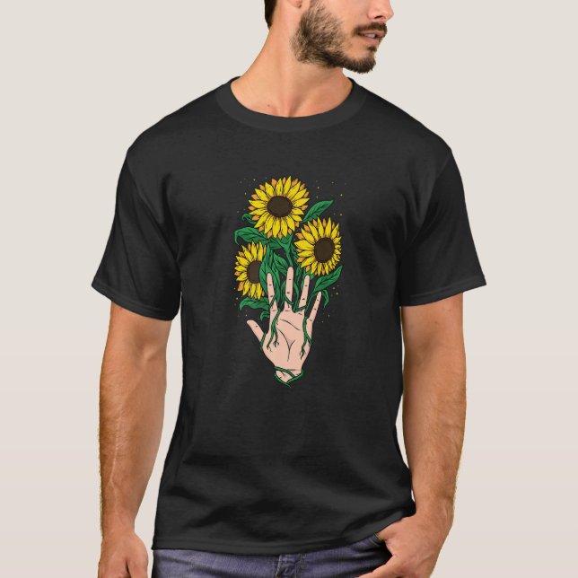 Camiseta Sunflower Syndrome Epileptic Disorder Awareness Pr (Frente)