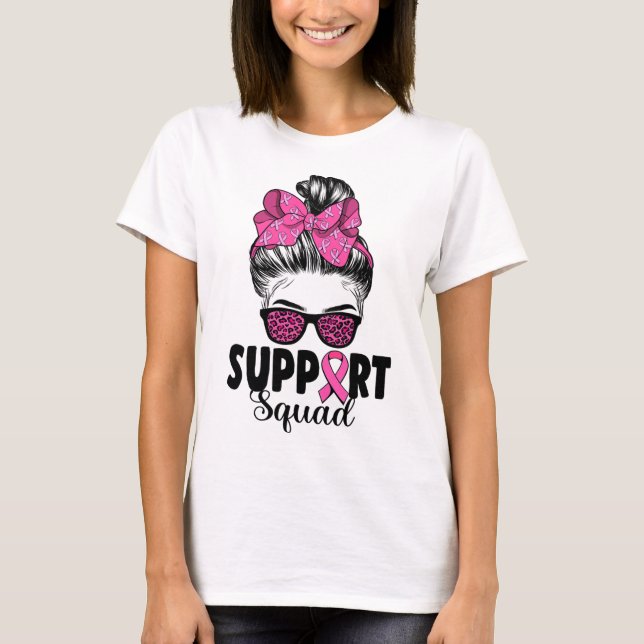 Camiseta Sungles Messaging Support Bun Support Squad Breast (Frente)