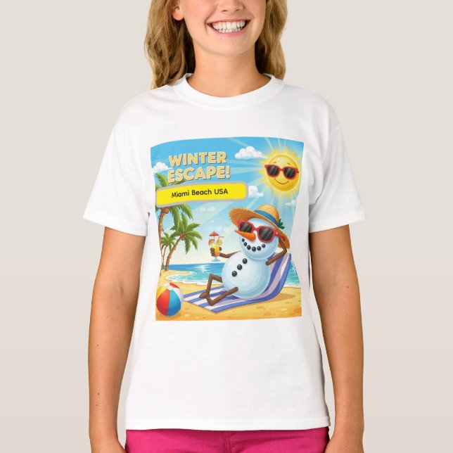 Camiseta Sunny Sands Resort (Frente)