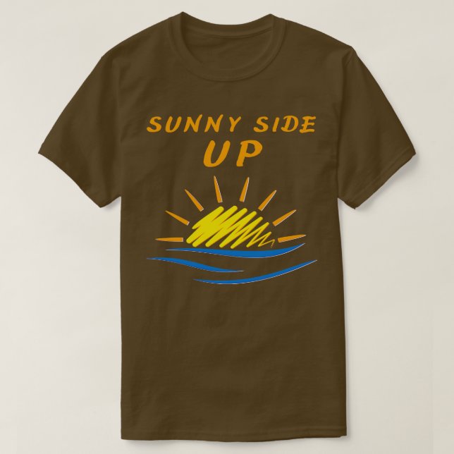 Camiseta Sunny Side Up (Frente do Design)