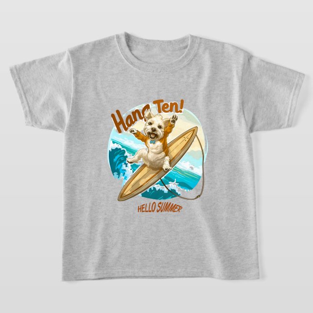 Camiseta Sunny Skater Pup (Postura )