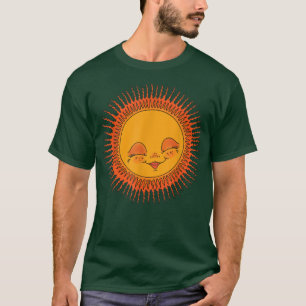 Camiseta Sunny Sunshine Happy Sorte Ser Gentil Por Sobrecar
