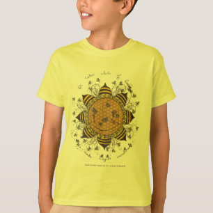 Camiseta Sunnycomb - o t-shirt das crianças (amarelo)