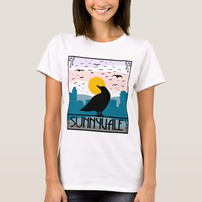 Camiseta Sunnyvale Crow (Frente)
