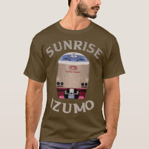 Camiseta Sunrise Epress Izumo Trem Japão Tóquio Okayama Izu