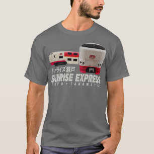 Camiseta Sunrise Epress Trem Japão Surgimento do Sol Seto T