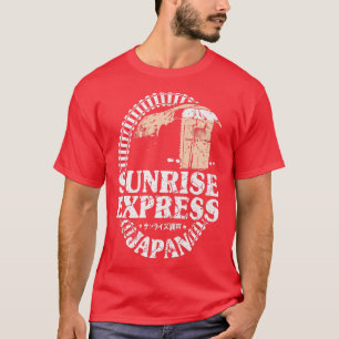Camiseta Sunrise Epress Trem Japão Tóquio Seto Sunrise Seto