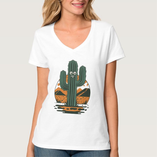 Camiseta Sunrise Mountainscape (Frente)