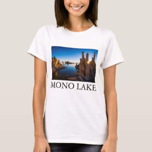 Camiseta Sunrise no lago de Mono, Califórnia