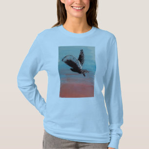 Camiseta Sunrise Owl Art