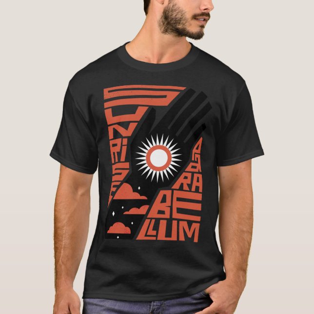 Camiseta Sunrise Parabellum engraçado (Frente)