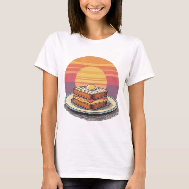 Camiseta Sunrise Sandwich Delight (Frente)