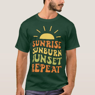 Camiseta Sunrise Sunset Repetir