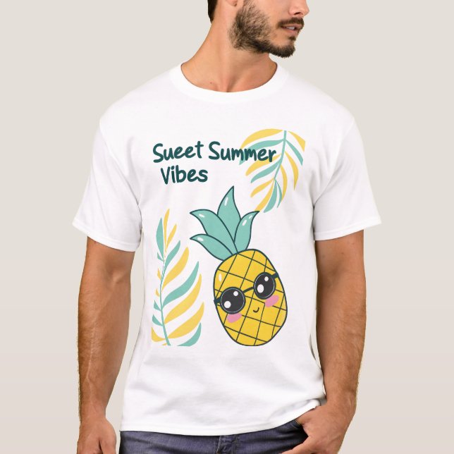 Camiseta Sun's Out, Buns Out, Ananases Up! (Frente)