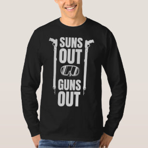 Camiseta Suns Saem Armas de Pesca de Lança Impressão Spearf
