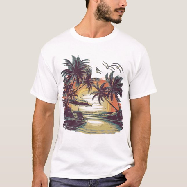 Camiseta Sunset (Frente)