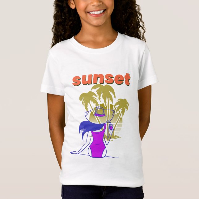 Camiseta Sunset (Frente)