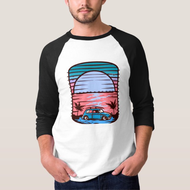 Camiseta Sunset Beach (Frente)
