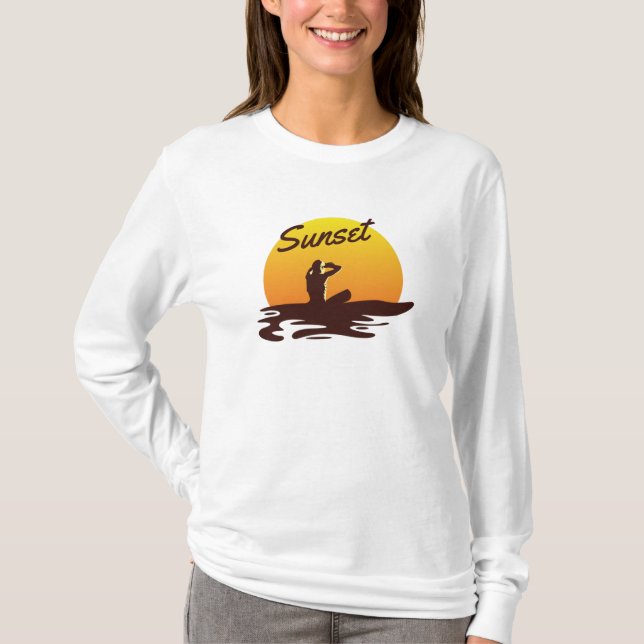 Camiseta Sunset Beach (Frente)