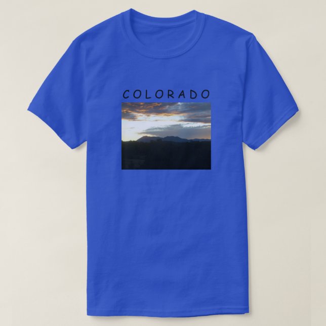 Camiseta Sunset Colorado T-Shirt (Frente do Design)