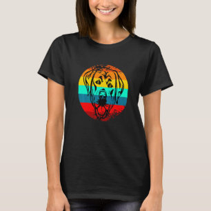 Camiseta Sunset com Labrador Retriever Lab Dog