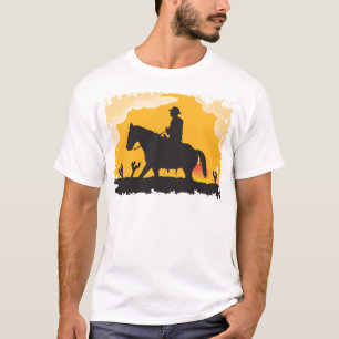 Camiseta Sunset Cowboy