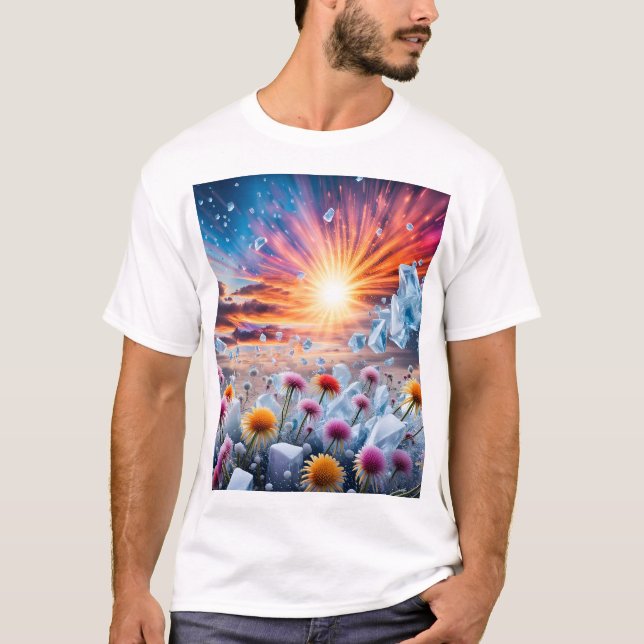 Camiseta Sunset da Flor (Frente)