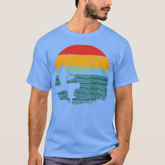 Camiseta Sunset de Pesca Retroativa