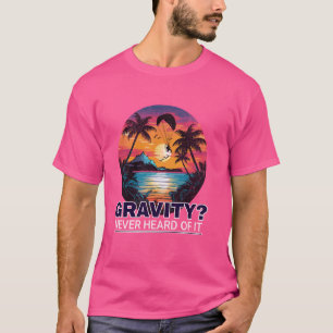 CAMISETA SUNSET DE RETRO DE VOO DE PARAGLIDEZ DE TREINAMENT