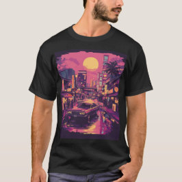 Camiseta Sunset de Tóquio Retroativo